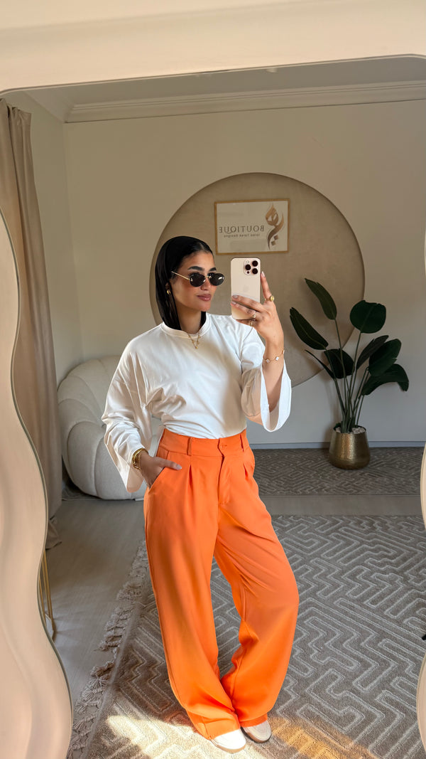 Formal Pants Orange