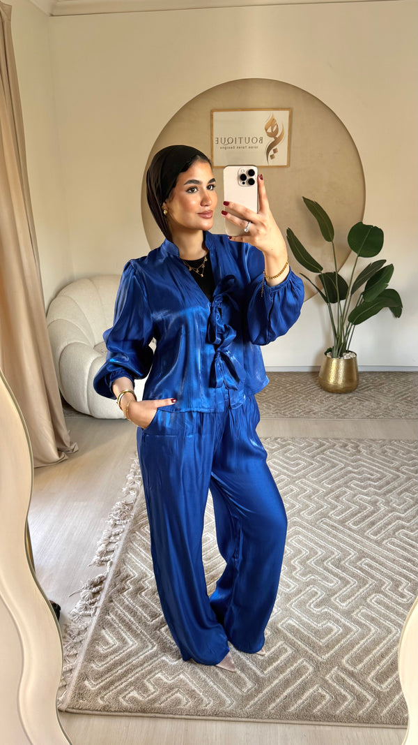 Shimmer Suit Blue