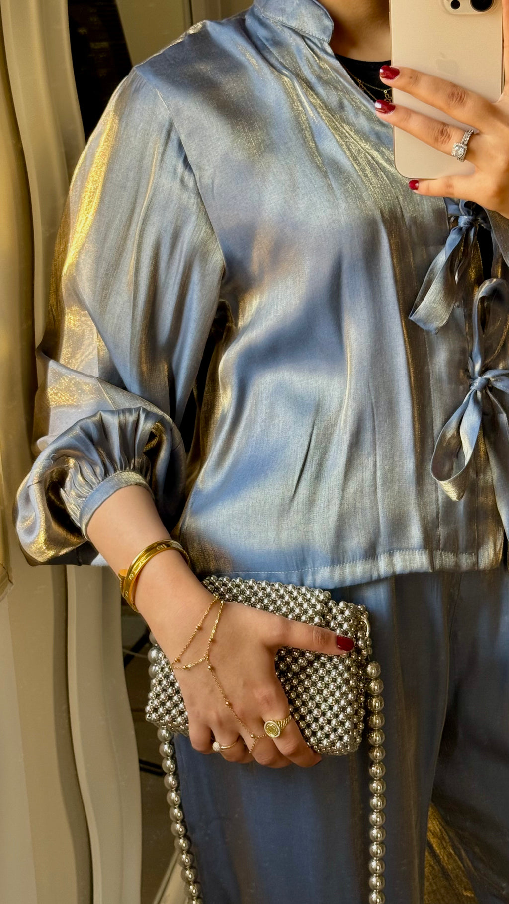 Shimmer Suit Gold