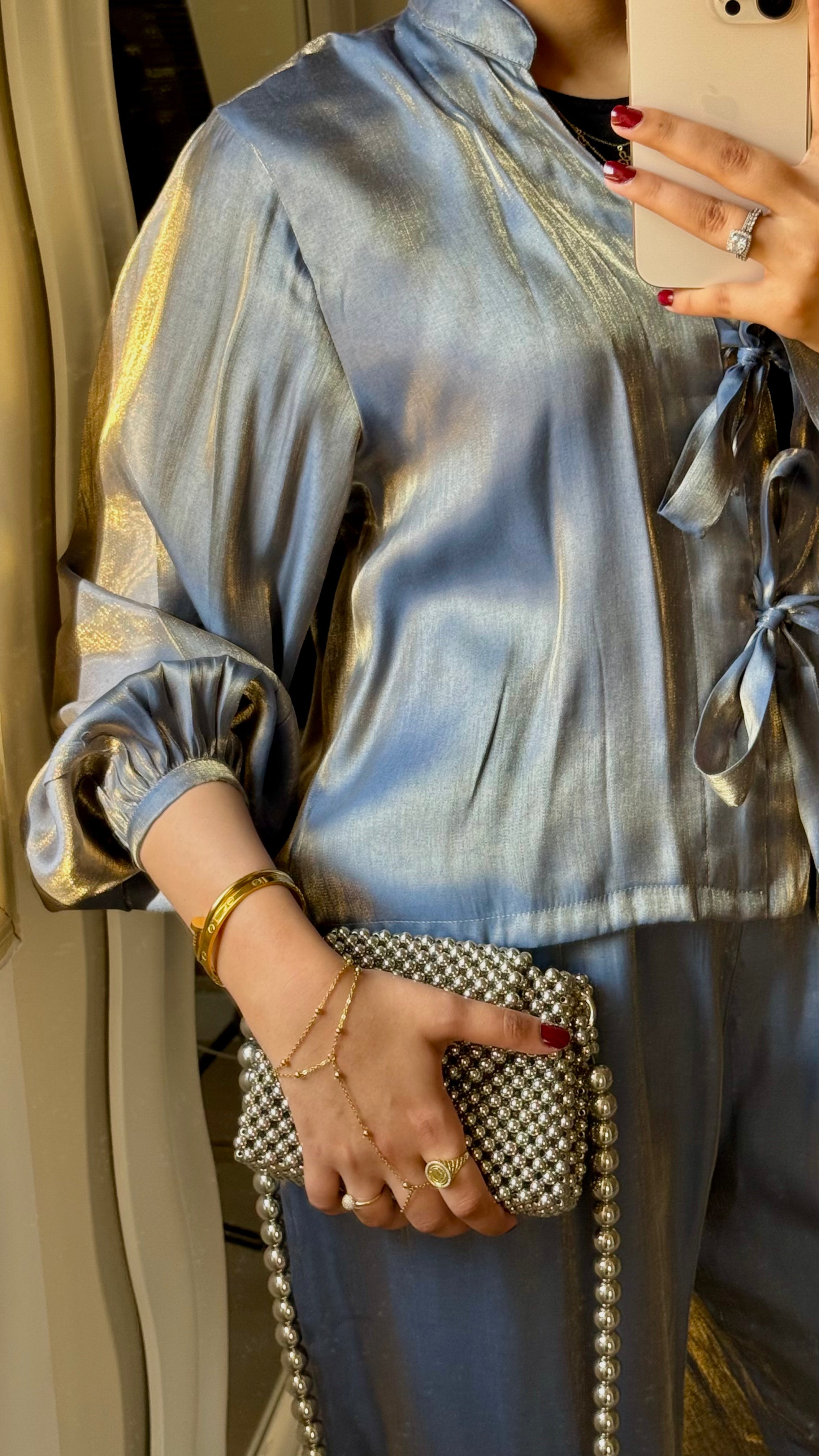 Shimmer Suit Gold