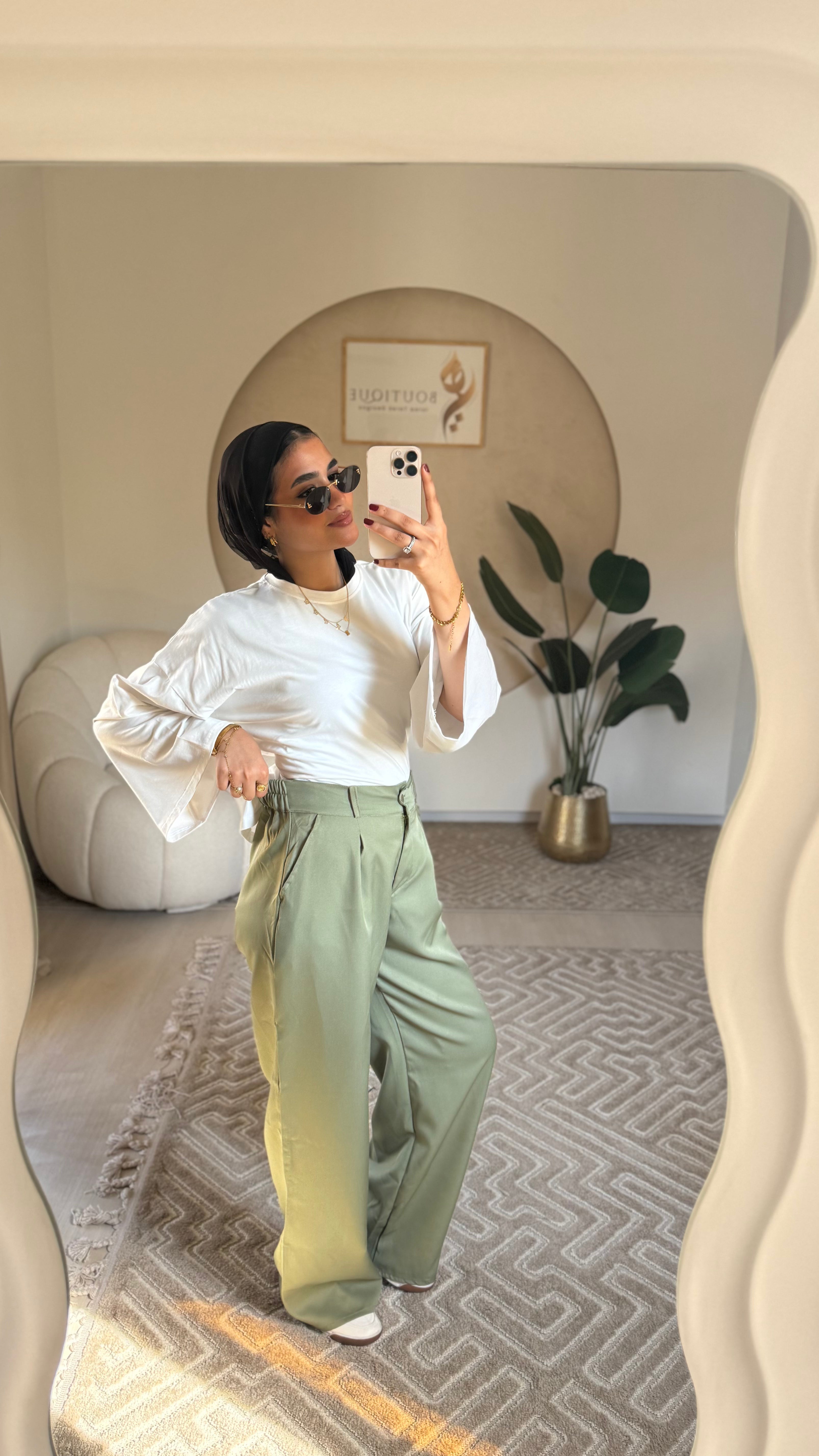 Formal Pants Mint Green