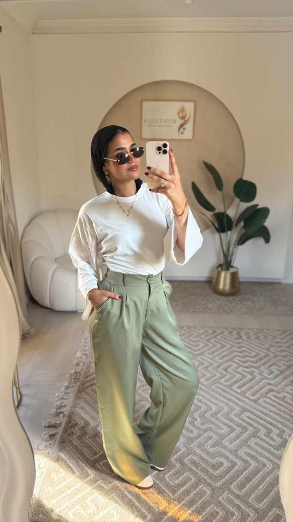 Formal Pants Mint Green