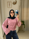 Dark Cashmere Fitted T-shirt
