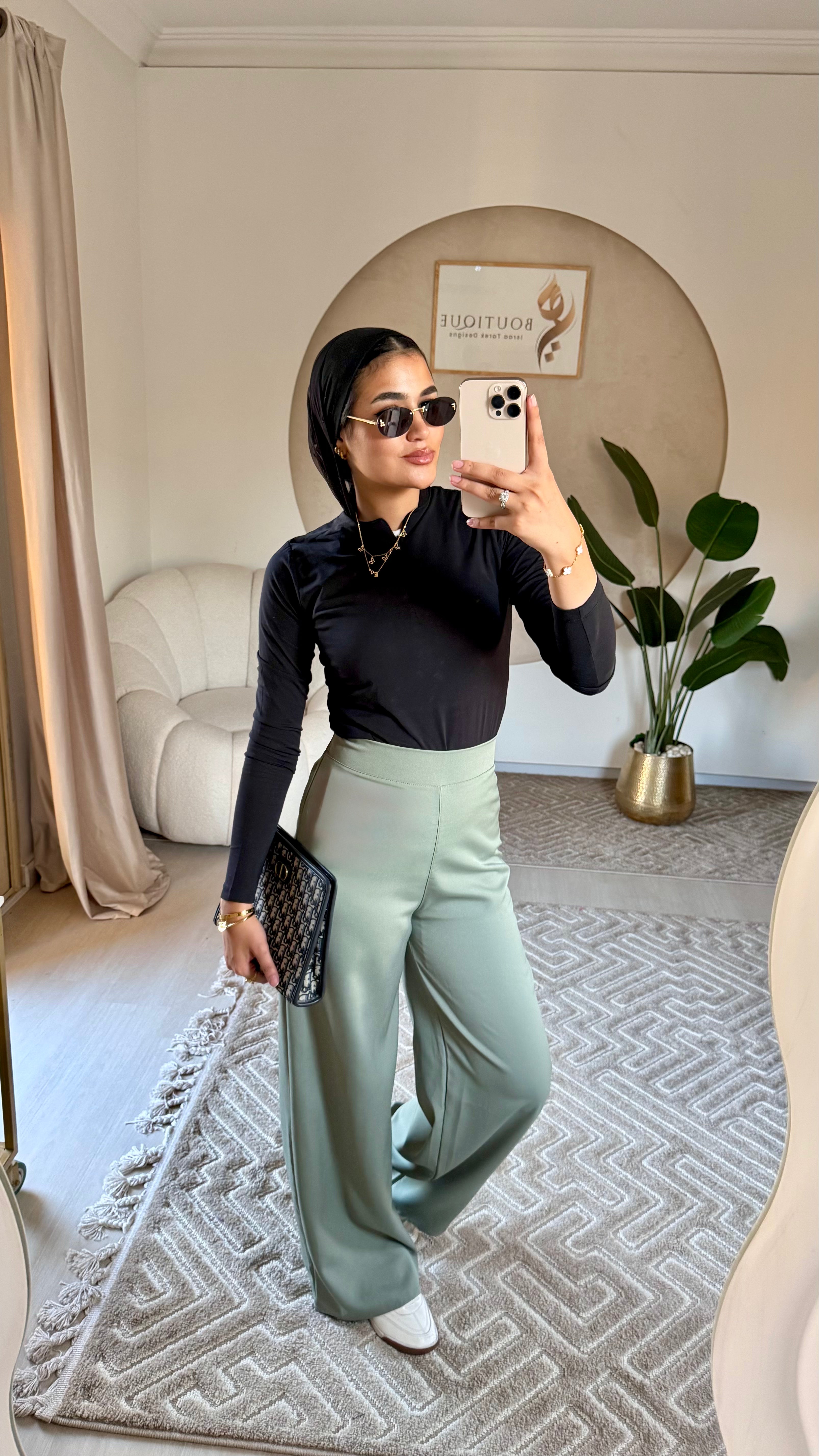 Rosalyn Pants Mint Green