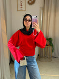 Red Fitted T-shirt