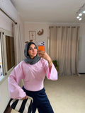 Pink Fitted T-shirt