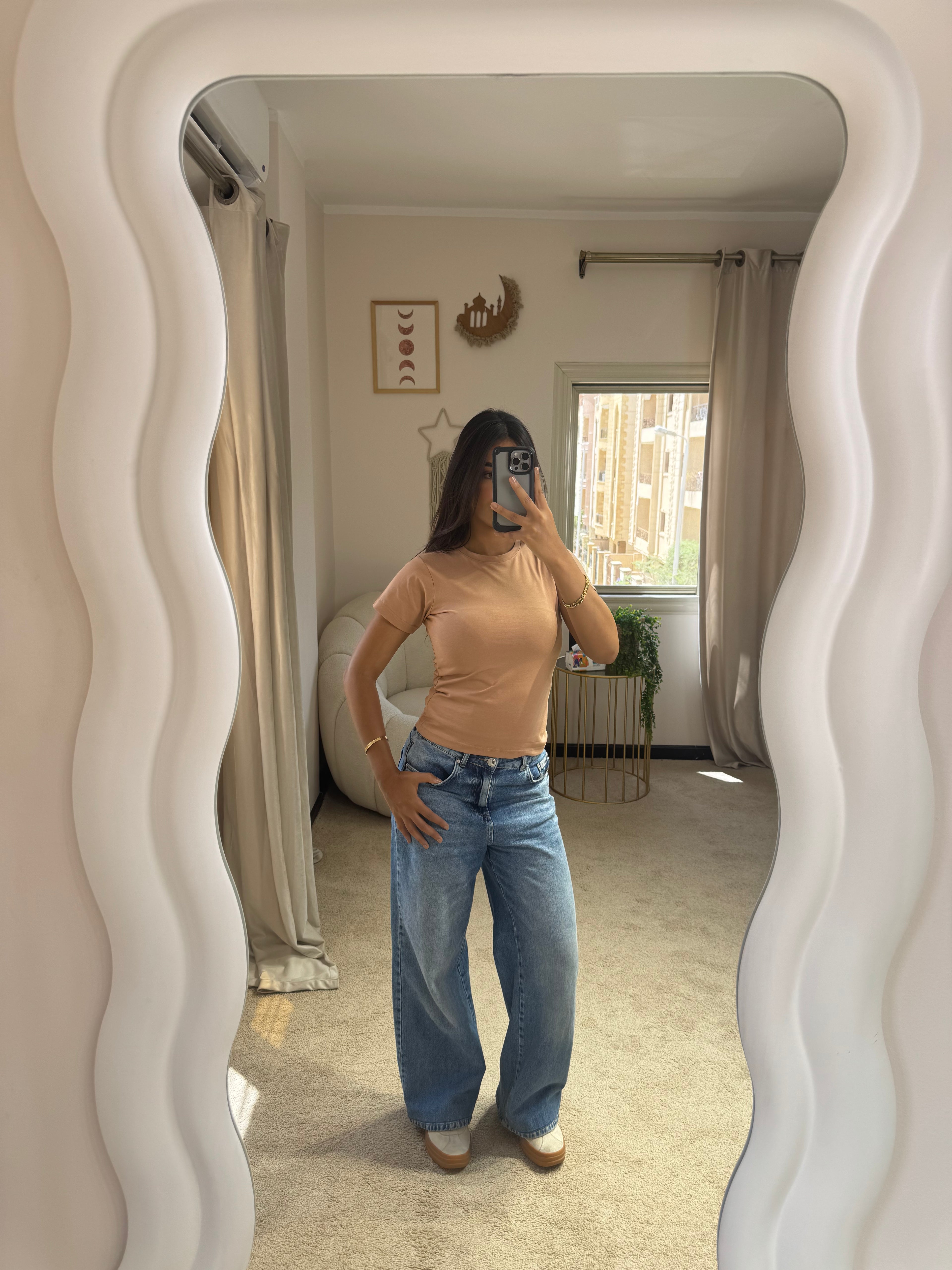 Half-Sleeve Top Cacao