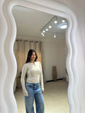 Long Sleeve Top Beige