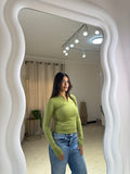 Long Sleeve Top Pistachio