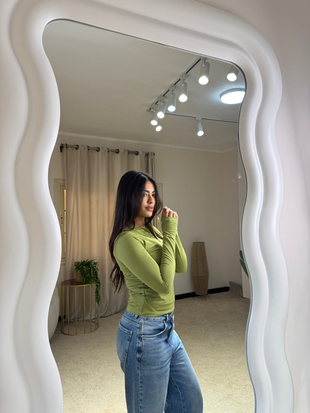 Long Sleeve Top Pistachio