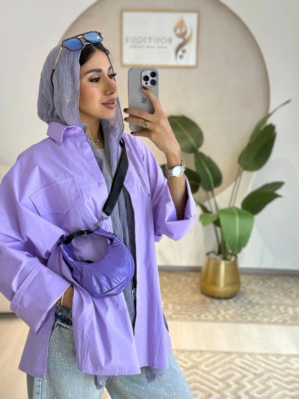 Chemise Poplin Lavender