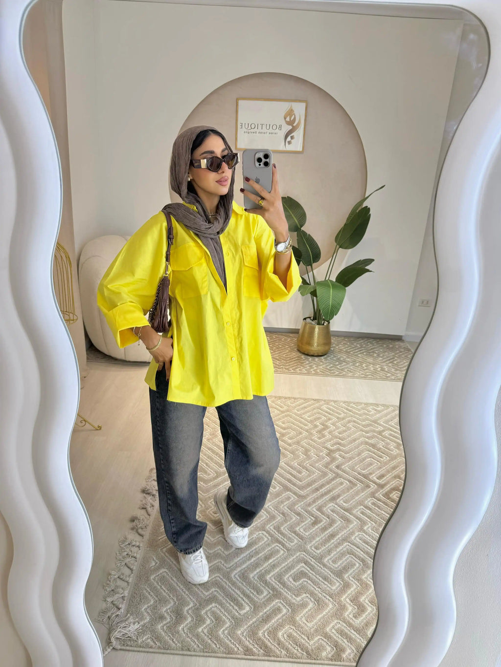 Chemise Poplin Yellow