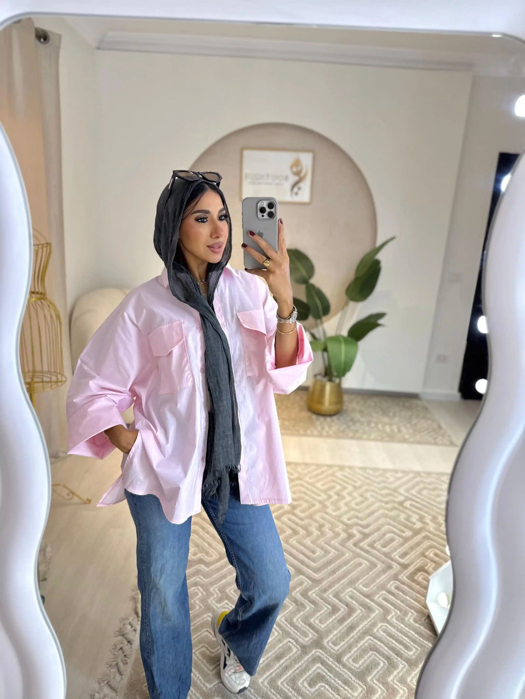 Chemise Poplin Pink