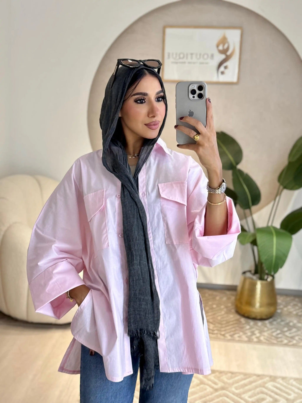 Chemise Poplin Pink