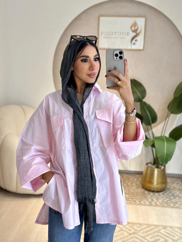 Chemise Poplin Pink