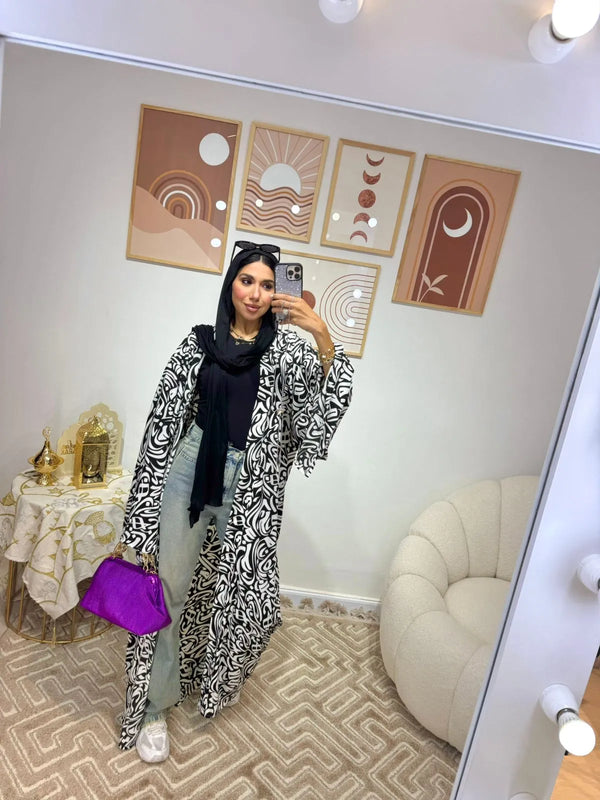 Arabic Cardigan Black