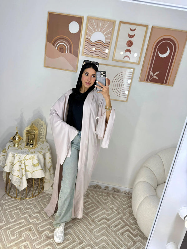 Plain Cardigan Beige Closed