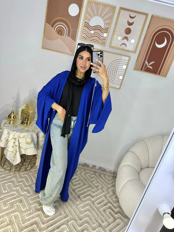 Plain Cardigan Blue Closed