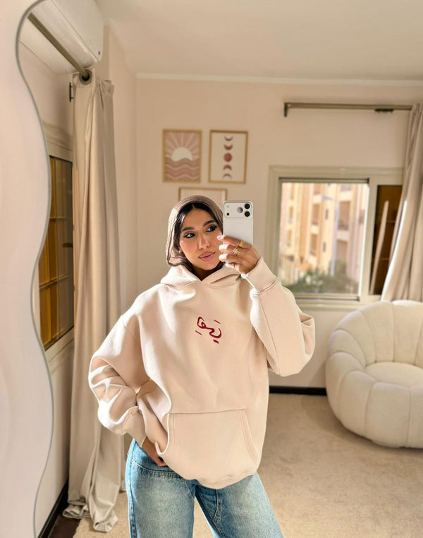 Heya Hoodie Beige