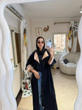 Crepe Abaya Black