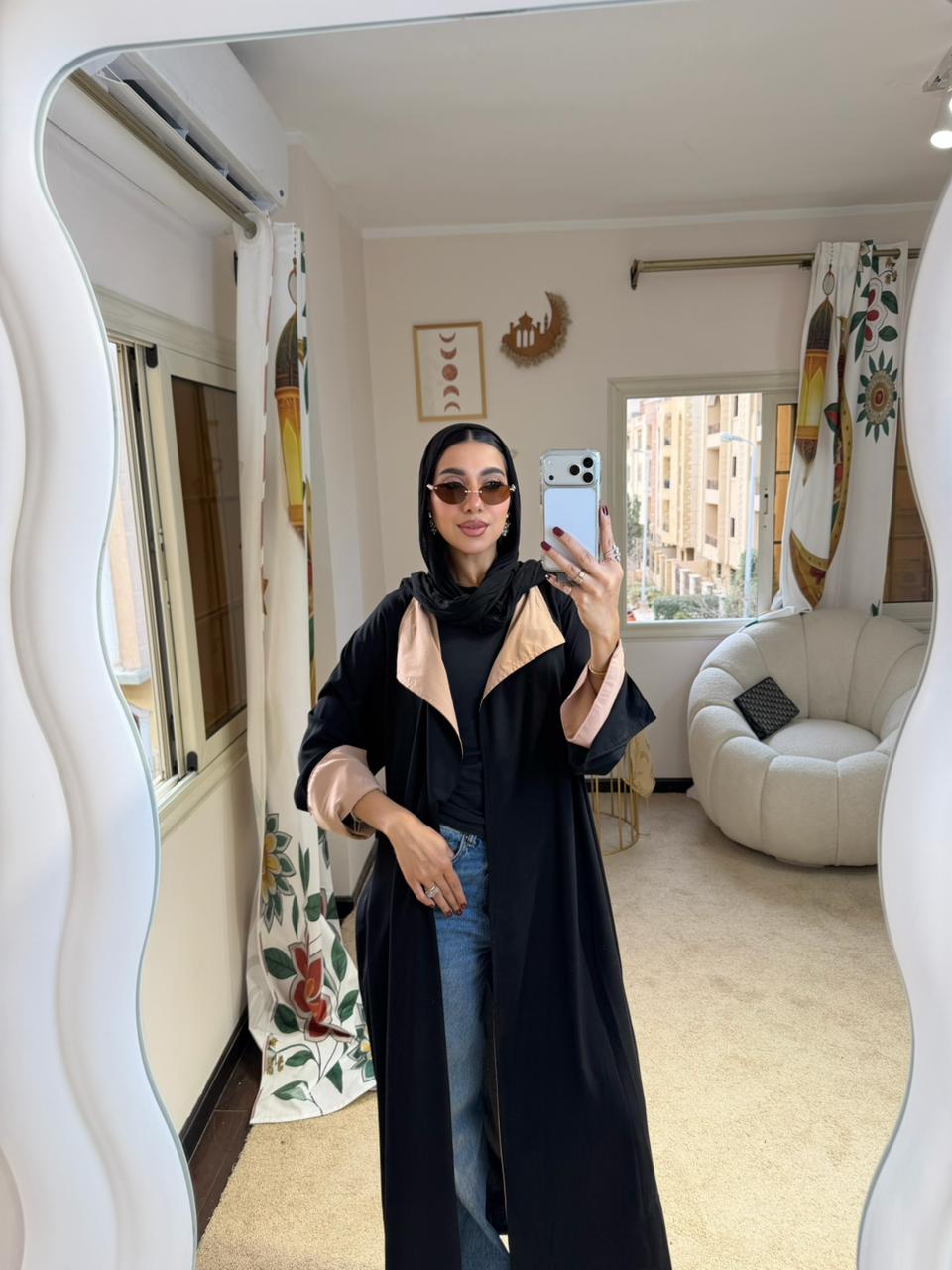 Crepe Abaya Black