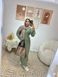 Crochet Dress Mint green