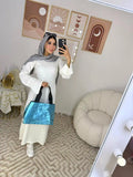 Crochet Dress Off-white