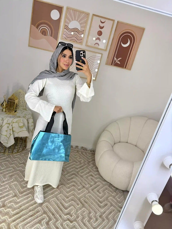 Crochet Dress Off-white