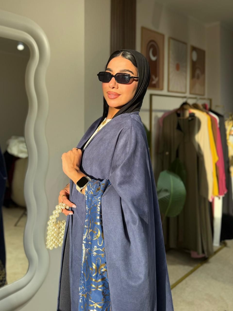 Islamic Abaya Navy