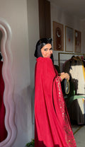 Islamic Abaya Dark Red