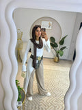 Off-white Belt Blouse