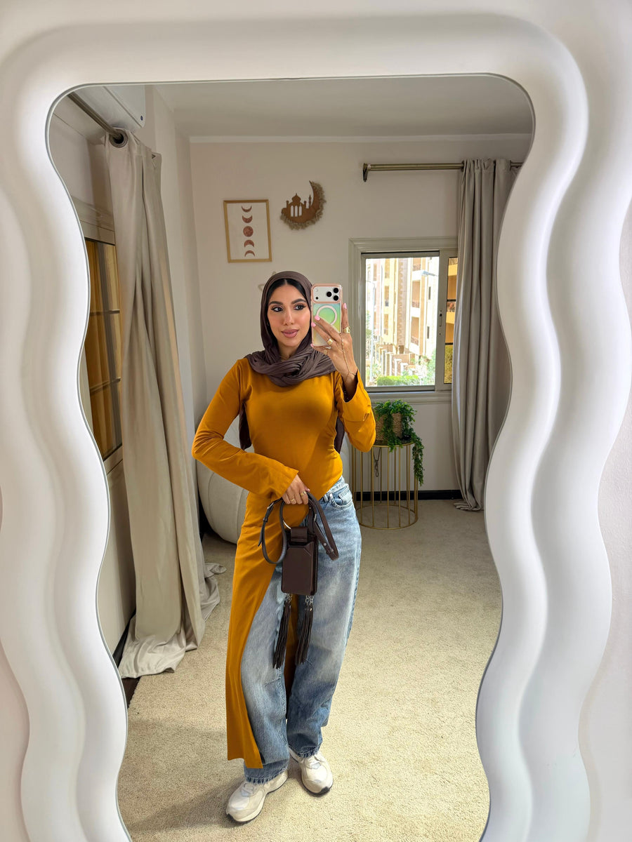 Honey Belt Blouse