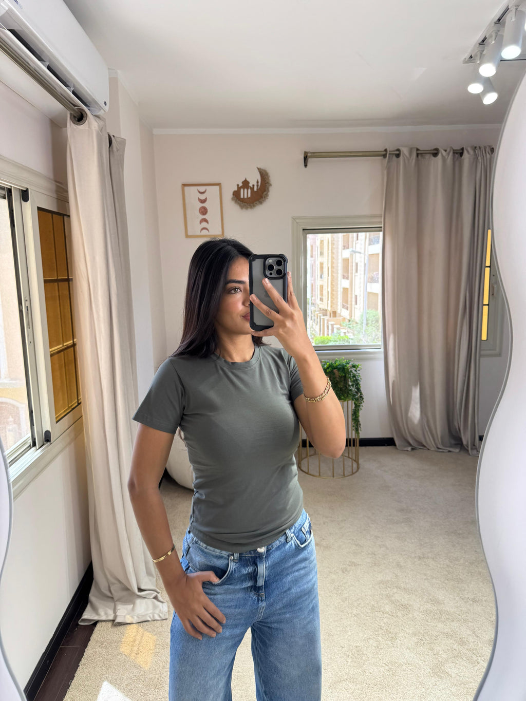 Half-Sleeve Top Kamoni