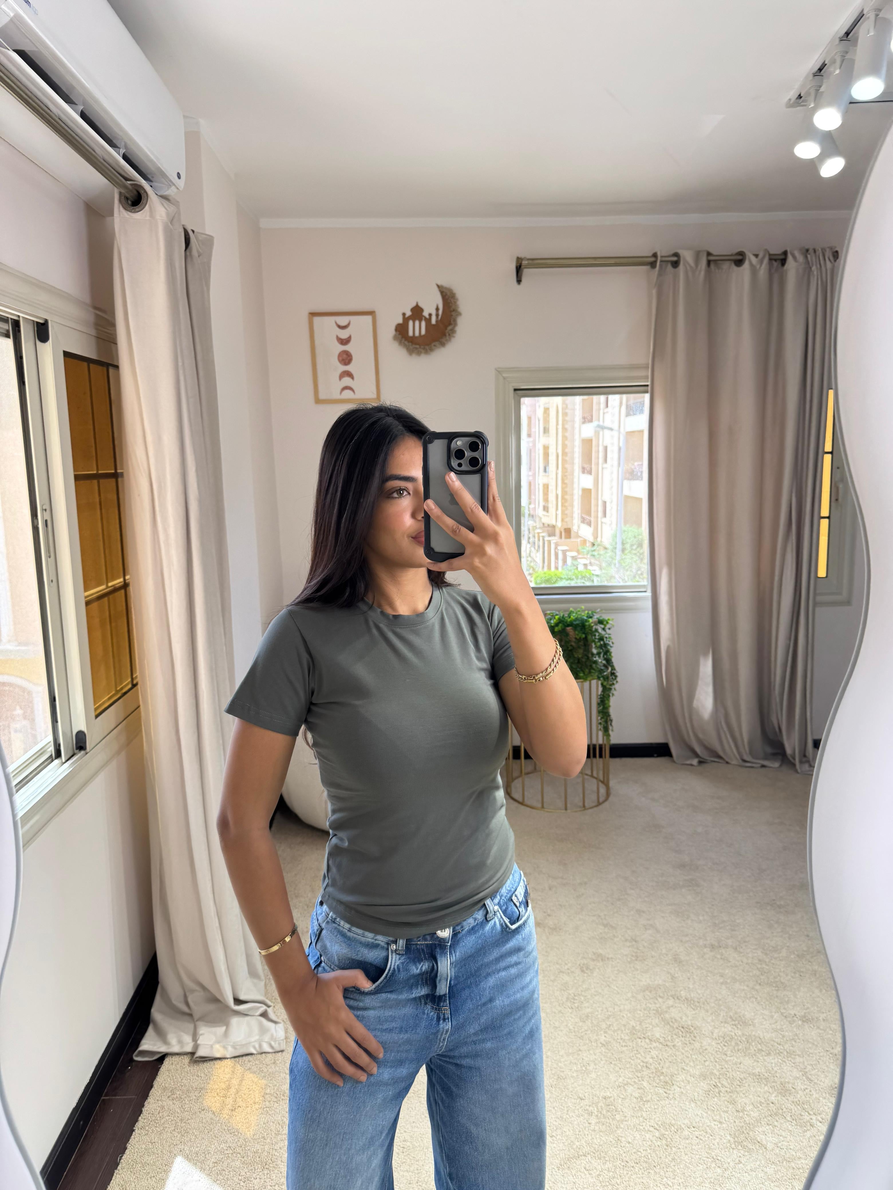 Half-Sleeve Top Kamoni