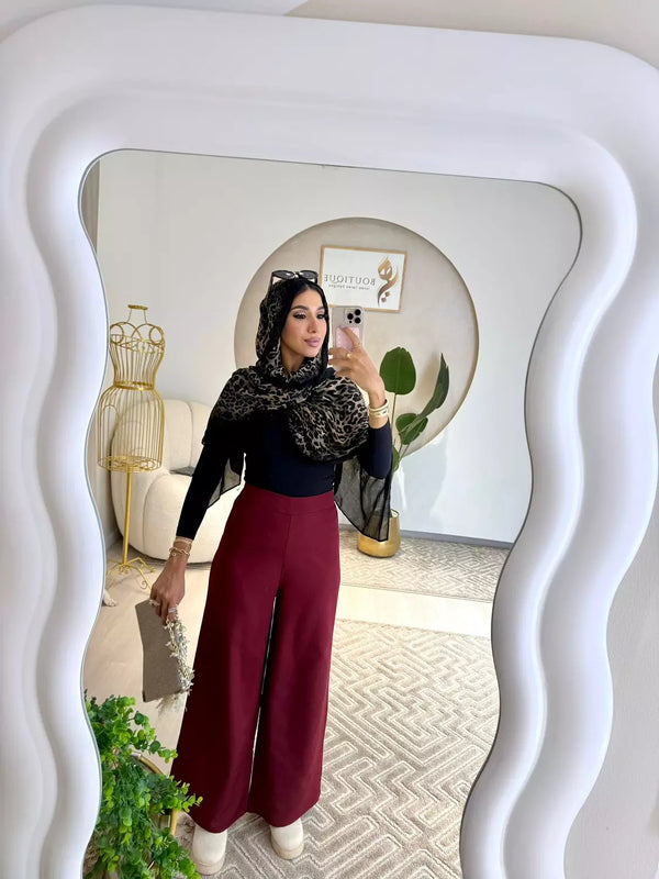 Rosalyn Pants Burgundy